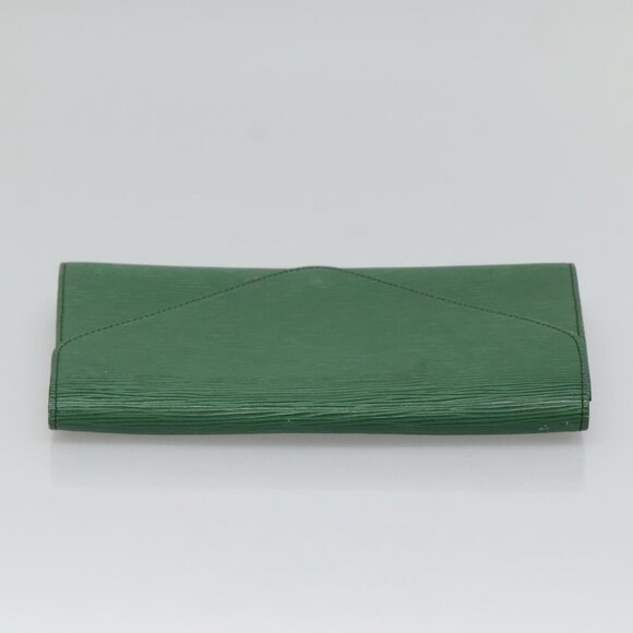LOUIS VUITTON Epi Art Deco Clutch Bag Green M52634 LV Auth BA2685 - Picture 6 of 16